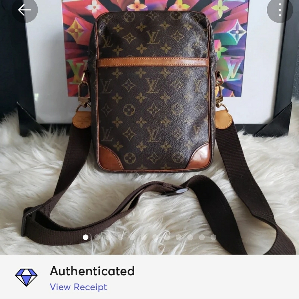 Louis Vuitton Danube Monogram Sling Crossbody Bag